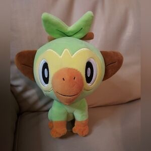 2022 Pokémon Grookey Grass Monkey 8" Plush Stuffed Animal